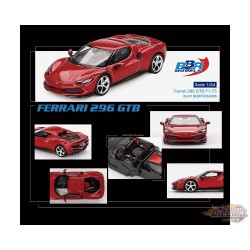 (Preorder) Ferrari 296 GTB - Rosso Imola - BBR Models - 1:64 - BBRFER64006