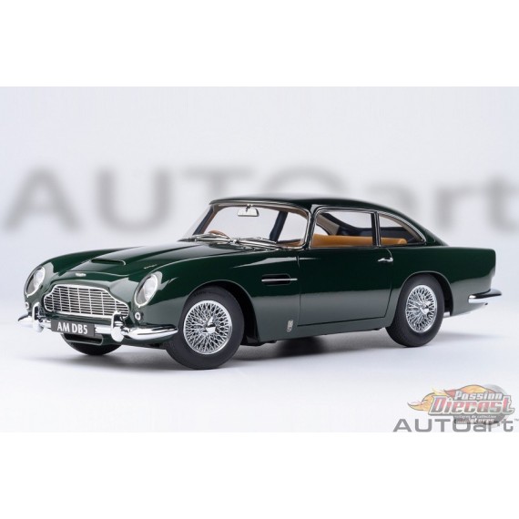 Aston Martin DB5 (British Racing Green) - Autoart 1/18 - 70286 - Passion Diecast 