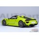 Porsche 918 Spyder Weissach Package (Vert acide) - Autoart 1/18 - 77921 - Passion Diecast 