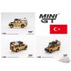 Land Rover Defender 110 1989 Camel Trophy Amazon Team Turkey - TURKEY Exclusives - Mini GT - 1:64 - MGT00856 Passion Diecast