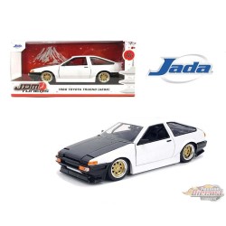 Toyota Trueno AE86 - White with Black Hood - JDM Tuners - Jada - 1/24 - 35956