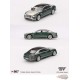 Bentley Flying Spur White Sand Verdant - Mini GT - 1:64 - MGT00867 Passion Diecast