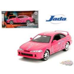 (web only) Mias Acura Integra w/ S200 Graphics (Pink) - Fast & Furious - Jada - 1/24 - 35876