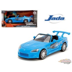 Sukis 2001 Honda S2000 w/Mias Integra Gfx (Blue) - Fast & Furious - Jada - 1/24 - 35875