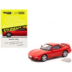 Mazda RX-7 FD3S STUDENT DRIVER - Red - J-Collection - Tarmac Works - 1/64 - JC64-005-RD Passion Diecast