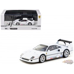 Ferrari F40 Lightweight - White - Tarmac Works - 1/64 - T64R-076-WH Passion Diecast