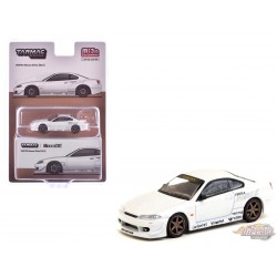 (Web Only) VERTEX Nissan Silvia S15 - White - Tarmac Works - 1/64 - T64G-023-WH9