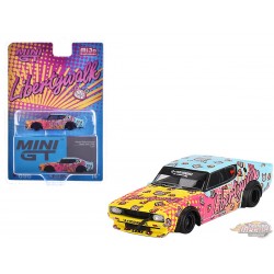 Nissan Skyline Kenmeri Liberty Walk LBWK KUMA - Mini GT - 1