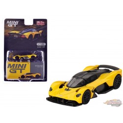 Aston Martin Valkyrie Sunburst Yellow - Mini GT - 1:64 - MGT00744 Passion Diecast