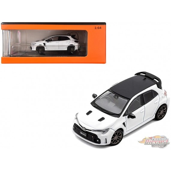 Toyota GR Corolla LHD White GCD 1 64 KS 041 362 Passion Diecast