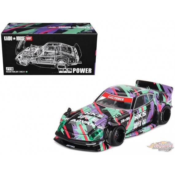 Kaido House x Mini GT 1:64 Nissan Fairlady Z HKS V1 HKS