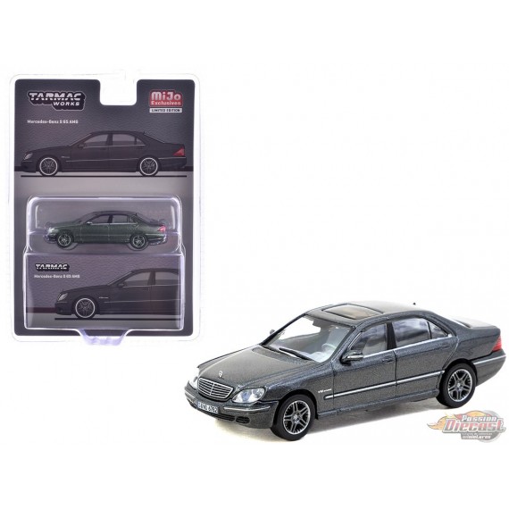Mercedes-Benz S65 AMG - Gris - Tarmac Works - 1/64 - T64G-072-GY Passion Diecast