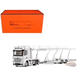 Mercedes-Benz AMG Actros Auto Transporter - Argent - GCD - 1:64 - KS-069-401 Passion Diecast