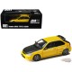 Honda Civic Type R (EK9) JDM Style - Sunlight Yellow with Carbon Hood - Hobby Japan - 1:64 - HJDM001-4 Passion Diecast