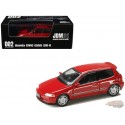 Honda CIVIC (EG6) SIR-II - Milano Red - Hobby Japan - 1:64 - HJDM002-6