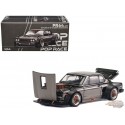 SKYLINE GT-R V8 DRIFT (HAKOSUKA) DARK CHROME - Pop Race 1:64 - PR640097