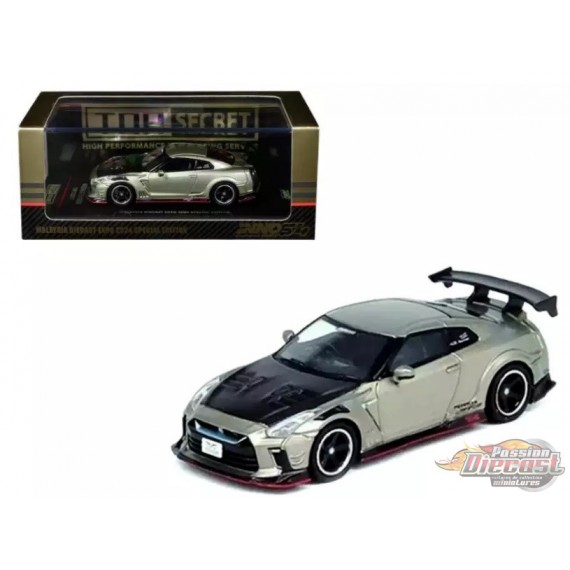 NISSAN GT-R (R35) TOP SECRET Malaysia Diecast Expo 2024 Special Edition - INNO 64 - 1/64 - IN64-R35TS-MDX24