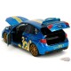 2012 Subaru Impreza WRX STI with Sonic Figure - Classic Sonic The Hedgehog - Hollywood Rides - Jada - 1/24 - 35871