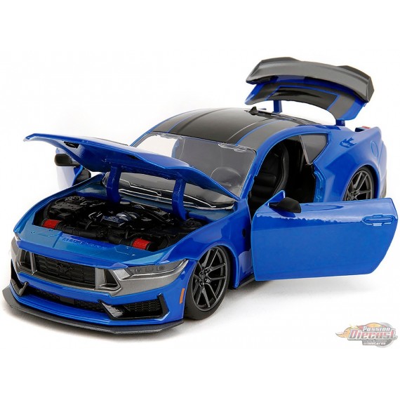 2024 Ford Mustang Dark Horse - Blue - Bigtime Muscle - Jada - 1/24 - 35276