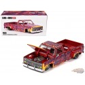 (Web Only) Kaido★House - Chevrolet Silverado Dually on Fire V1 - Mini GT - Mijo Exclusives - 1/64 - KHMG127