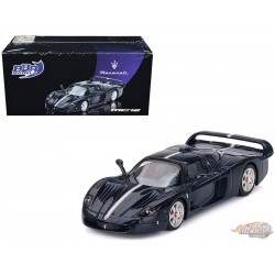 Maserati MC12 Stradale Blue Metallic w/ Stripe - BBR Models - 1:64 - BBRDIE6416