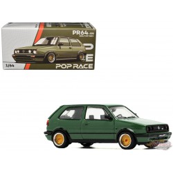 GOLF GTI MKII - OAK VERT - Pop Race 1:64 -  PR640099 -  Passion Diecast 