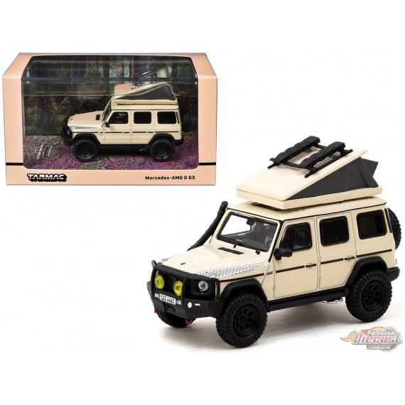 Mercedes-AMG G 63 Camping - Beige - Tarmac Works - 1/64 - T64R-040-CAMP Passion Diecast