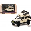(Web Only) Mercedes-AMG G 63 Camping - Beige - Tarmac Works - 1/64 - T64R-040-CAMP