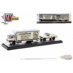 1969 Ford C950 Box Truck and 1972 Ford F250 4X4 Truck themed Goodyear - M2 - 1/64 - 36000-77 B