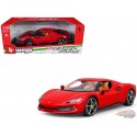 Ferrari 296 GTB J Rouge - Ferrari Race & Play - Bburago 1/18 - 18-16018 RD