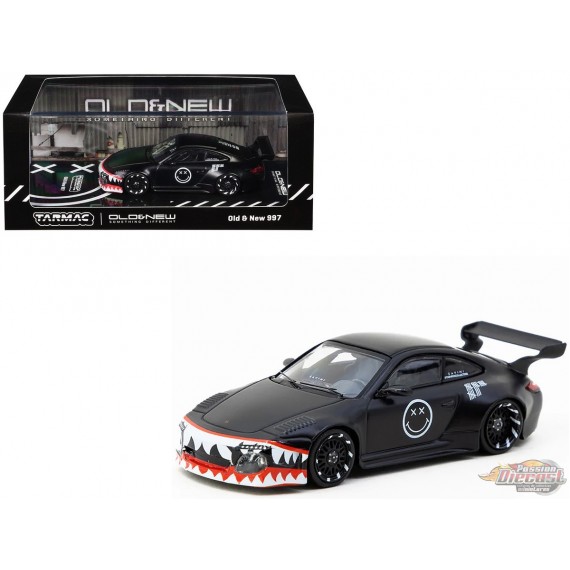 Old & New 997 - Noir Mat - Tarmac Works - 1/64 - T64-TL053-MB Passion Diecast
