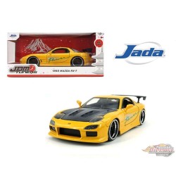 Mazda RX-7 HKS Tuned - Yellow - JDM Tuners - Jada - 1/24 - 35957