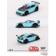 Toyota GR86 LB★Nation Baby Bleu - Mini GT - 1:64 - MGT00873 Passion Diecast