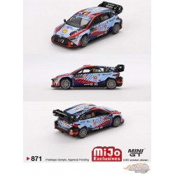 Hyundai i20 N Rally1 Hybrid No.11 Vainqueur du Rallye Monte-Carlo 2024 - Mini GT - 1:64 - MGT00871 Passion Diecast