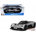 Aston Martin Valkyrie - Argent / Noir Mat - 1/18 - MAISTO - 31465 SIL