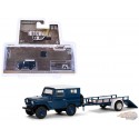 Nissan Patrol Hardtop 1961 avec remorque utilitaire - Hitch & Tow Series 31 - Greenlight - 1-64 - 32310 A