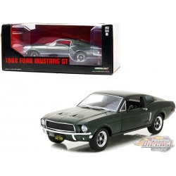 1968 Ford Mustang GT Fastback - Highland Green - Greenlight 1/24 - 84038