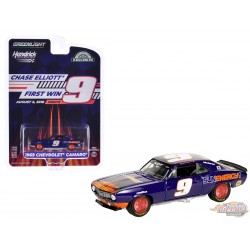 1969 Chevrolet Camaro 1er victoire de Chase Elliott Hendrick Motorsport - Hobby Exclusive - Greenlight - 1-64 - 30494