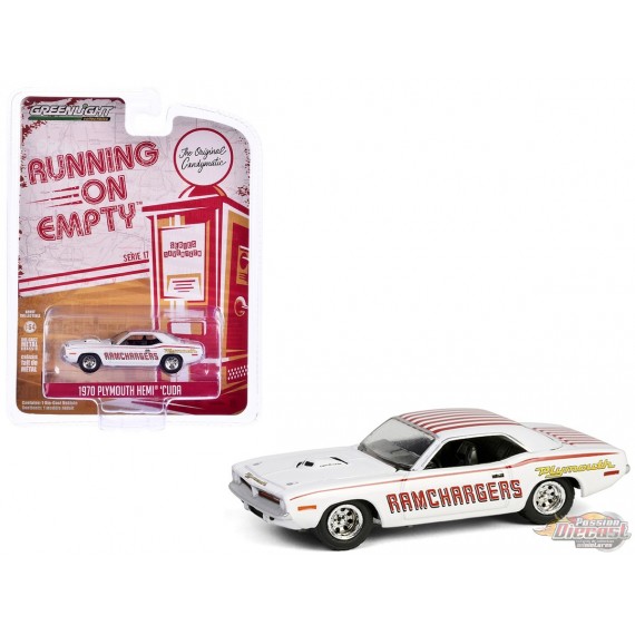 Ramchargers - 1970 Plymouth Hemi Cuda - Running on Empty Series 17 - 1/64 Greenlight - 41170 D