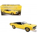 1970 Plymouth HEMI Cuda Cabriolet jaune citron Twist Édition Limitée - 750 Pièces - ACME - 1/18 - A1806129