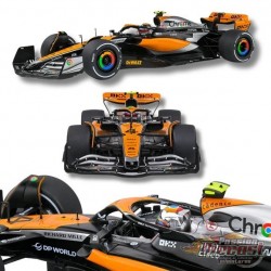 McLaren MCL60 No 4 Norris Great Britain GP 2023 - Solido - 1/18 - S1811201 - Passion Diecast 