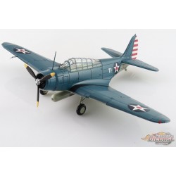 Douglas TBD-1 Devastator / USN VT-2, Lt. Cdr J. Brett, USS Lexington Mai 1942 / SkyMax 1:72 SM8011