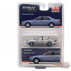 CHASE CAR Mercedes-Benz S Class - Horizon Bleu - Tarmac Works - 1/64 - T64G-072-BGRL