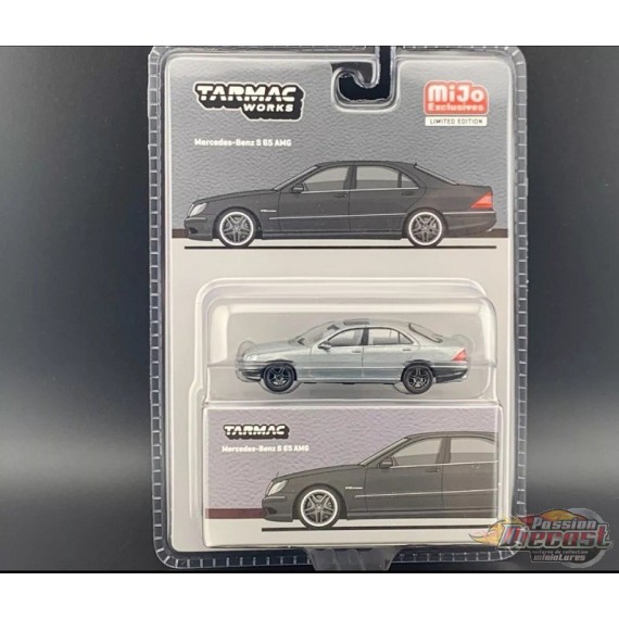 CHASE CAR Mercedes-Benz S65 AMG - Gris - Tarmac Works - 1/64 - T64G-072-GYGR