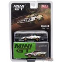 CHASE CAR Lancia Stratos HF 1975 Rally Sanremo Vainqueur No.11 - Blanc - Mini GT - 1:64 - MGT00628GR