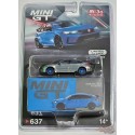 CHASE CAR Honda Civic Type R Boost Blue Pearl 2023 - Mini GT - 1:64 - MGT00637GR