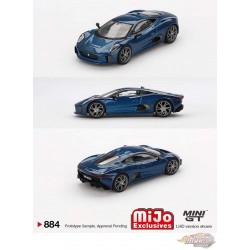 Jaguar C-X75 - Bleu - Mini GT - 1:64 - MGT00884 Passion Diecast