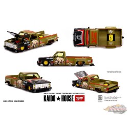 Kaido House x Mini GT x Mizu Diecast Chevrolet Silverado Sumatran Rhino - Mini GT - Mijo Exclusives - 1/64 - KHMG153