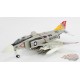 (Preorder) McDonnell Douglas F-4F Phantom II / USMC VMFA-312 Checkerboards, DR12, 1976 / Hobby Master 1:72 HA19067