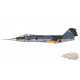 (Preorder) Lockheed TF-104G Starfighter / Luftwaffe JG 74 Molders, 27+87, Allemagne 1970s / Hobby Master 1:72 HA1077